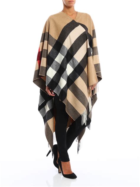 poncho burberry sale|authentic burberry poncho.